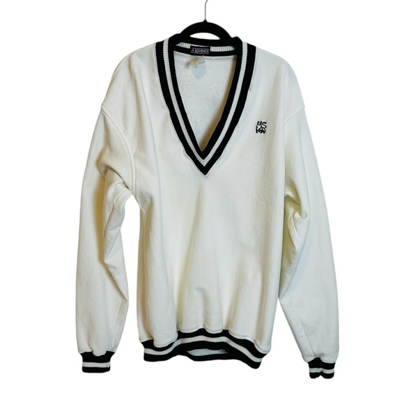 Vintage 80s LA Loving V Neck Pullover Sweater Preppy
Mens Large - Picture 1 of 9